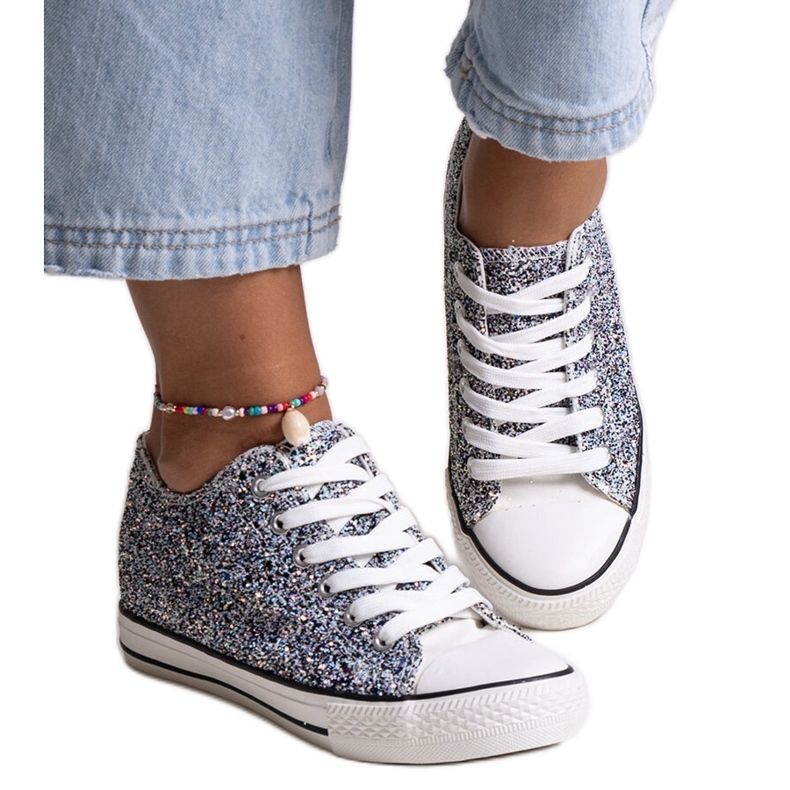 Sneakers alte Jadwa nere lucide nero