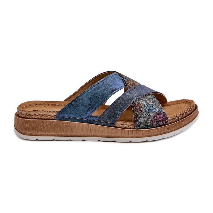 Comode infradito leggere da donna Inblu GS000052 Blu navy