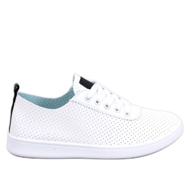 Ponts Sneaker traforata nera bianco