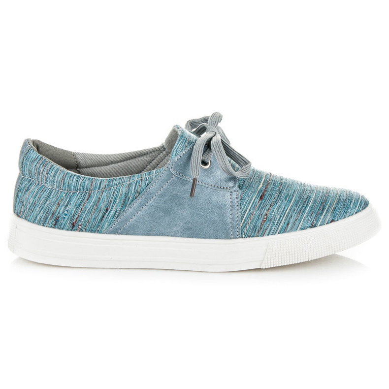 Kylie Sneakers Con Fantasia Etnica blu
