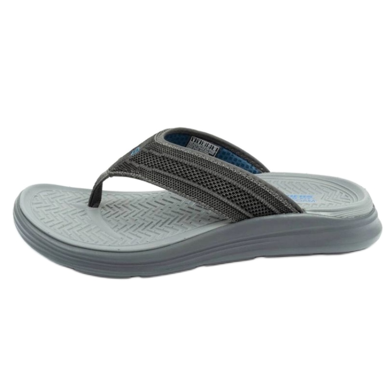 Infradito Skechers Sargo M 204383 Char grigio