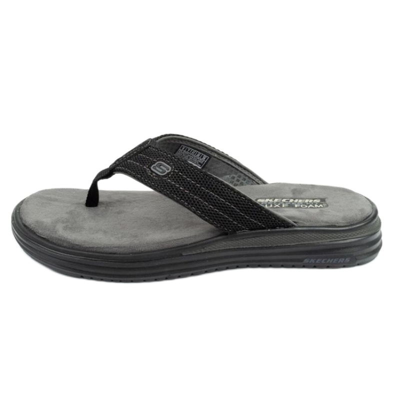 Infradito Skechers Proven M 204577 Blk nero