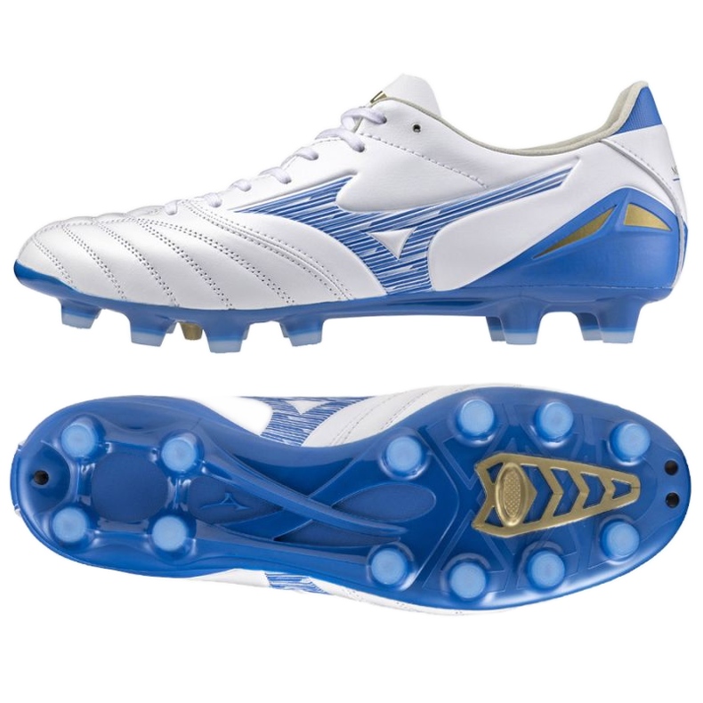 Scarpe Mizuno Morelia Neo Iv Pro Fg M P1GA243425 bianca