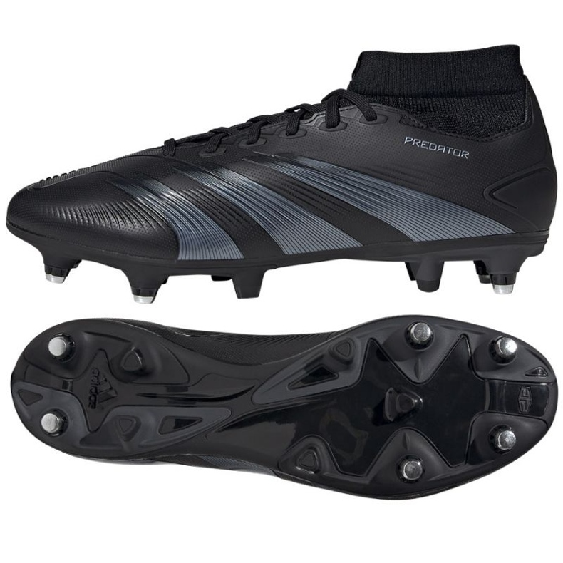 Scarpe Adidas Predator League Calzino Sg M IG7739 nero