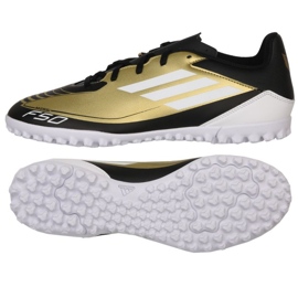 Scarpe Adidas F50 Club Messi Tf M IG9330 d'oro
