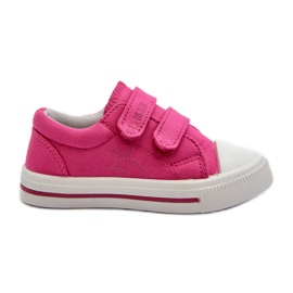 Scarpe da ginnastica con velcro per bambini Big Star NN374113 Fucsia rosa
