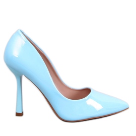 Tacchi alti da donna Anika laccati Blu