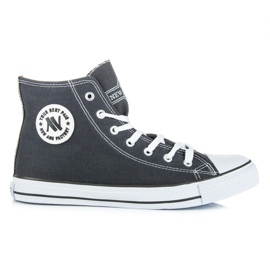 New Age Sneakers alte da uomo grigio