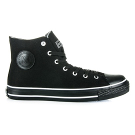 New Age Sneakers alte da uomo nero