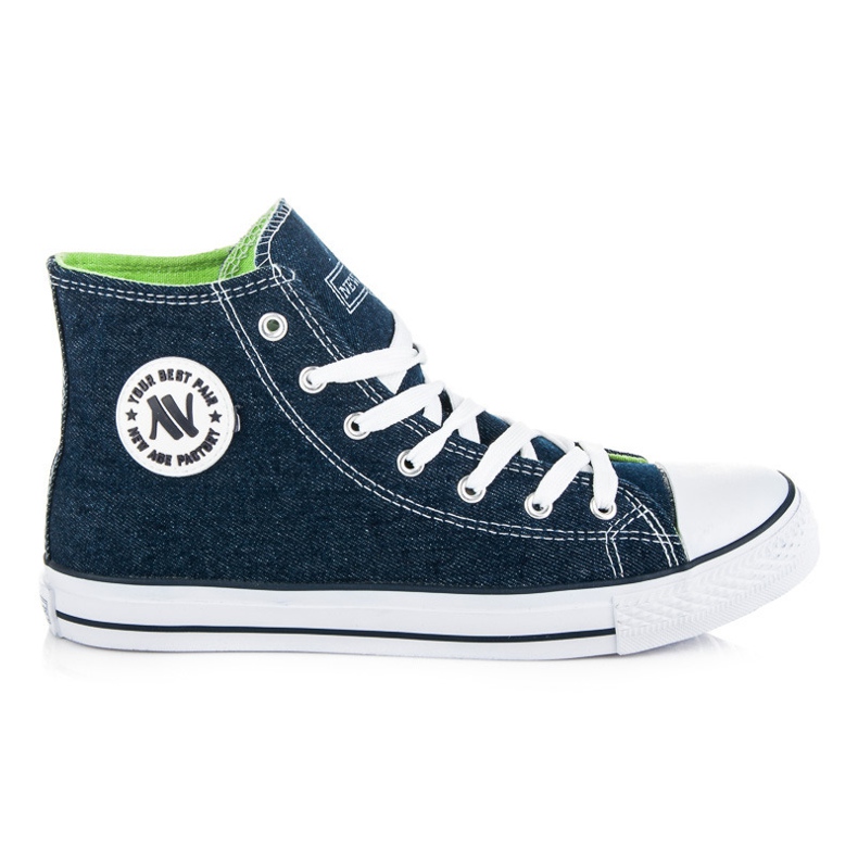 New Age Sneakers alte da uomo blu
