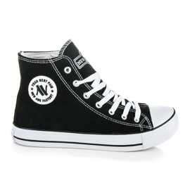 Scarpe da ginnastica alte New Age nero