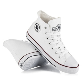 Scarpe da ginnastica alte New Age bianco
