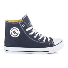 Scarpe da ginnastica alte New Age blu