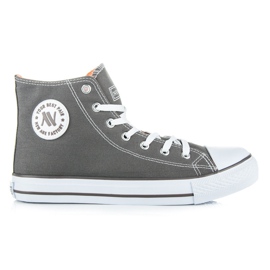 Scarpe da ginnastica alte New Age grigio