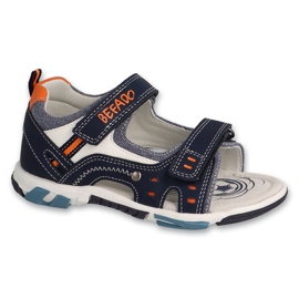 BEFADO SANDALS SANDALS 170X103 Inserto in pelle blu