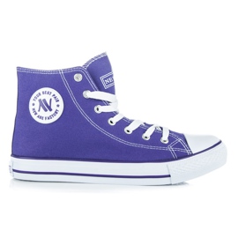Scarpe da ginnastica alte New Age viola