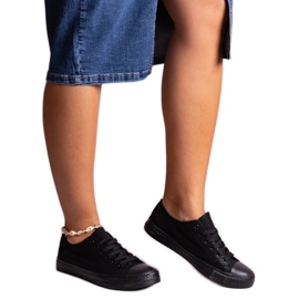 Sneaker Rashidah nere lucide nero