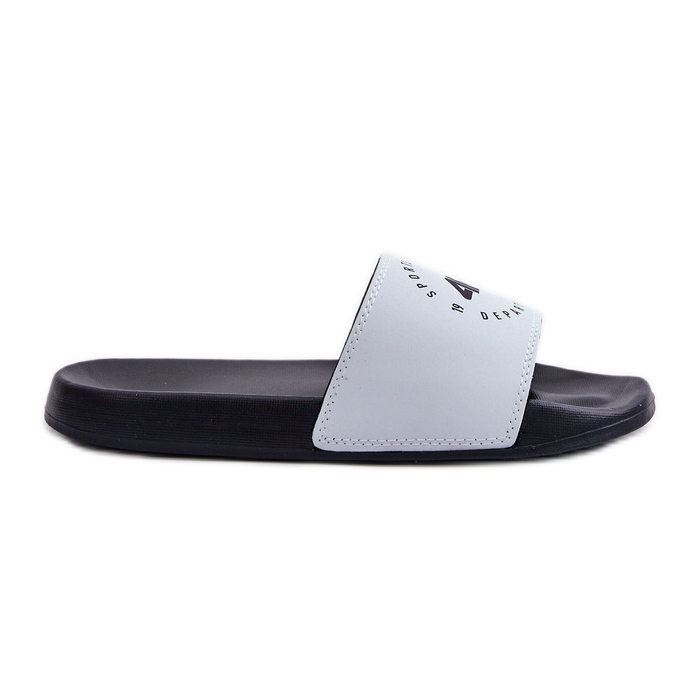 Infradito da Donna 4FMM00FFLIF044A-10S Bianco e Nero bianca