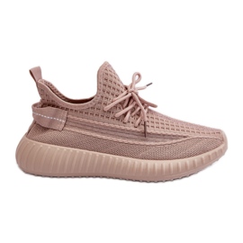 Scarpe Sportive Slip-On Da Donna In Tessuto, Nelmarie Rosa