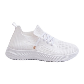 Scarpe sportive slip-on da donna bianche Jagelia bianco
