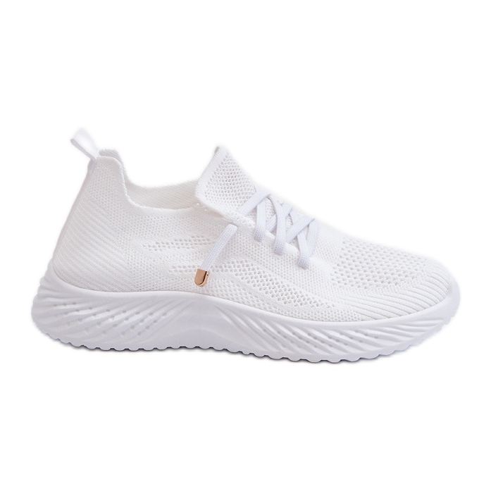 Scarpe sportive slip-on da donna bianche Jagelia bianca