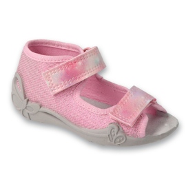Slifori per bambini di Befado 342p057 rosa