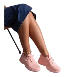 Sneakers in tessuto rosa di Madi