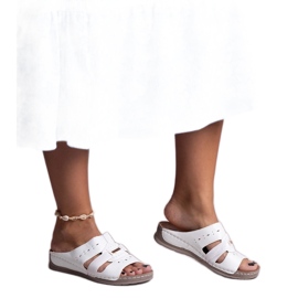 Infradito Karime classiche bianche bianco