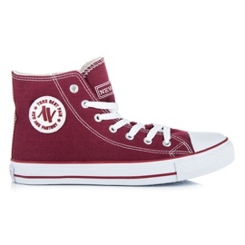 Sneakers bordeaux new age rosso