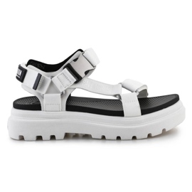 Crocs Sandali bianchi con cinturino in palladio Pallacruise Star W 97465-116-M bianco