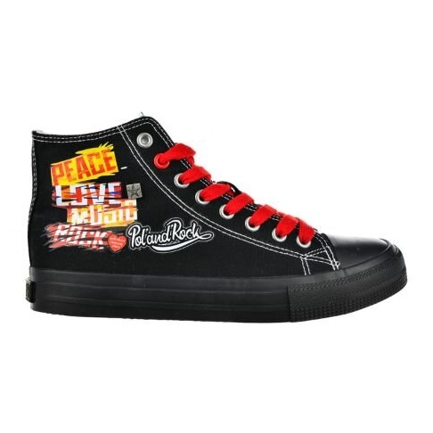 Sneakers alte da uomo - 30. Pol 'AND'ROCK X Big Star OO174801 - Prevendita nero
