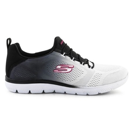 Scarpe Skechers SUMMITS-BRIGHT W 149536-BKW bianca
