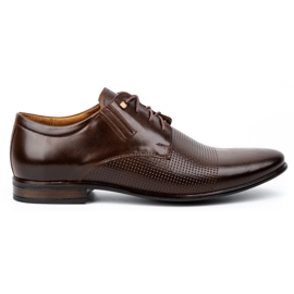 Scarpa formale da uomo in pelle 482 testa di moro marrone
