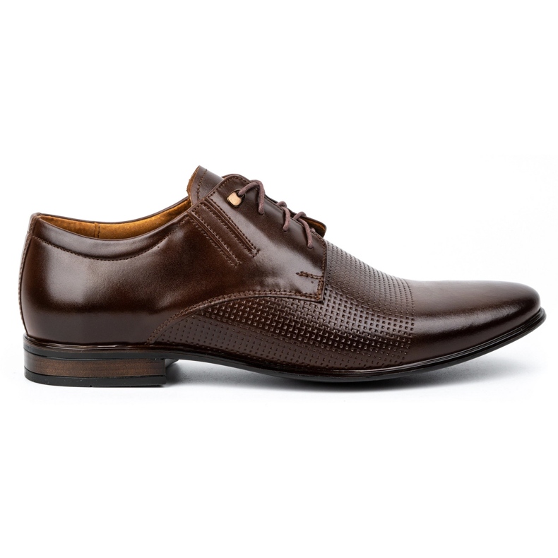 Scarpa formale da uomo in pelle 482 testa di moro marrone