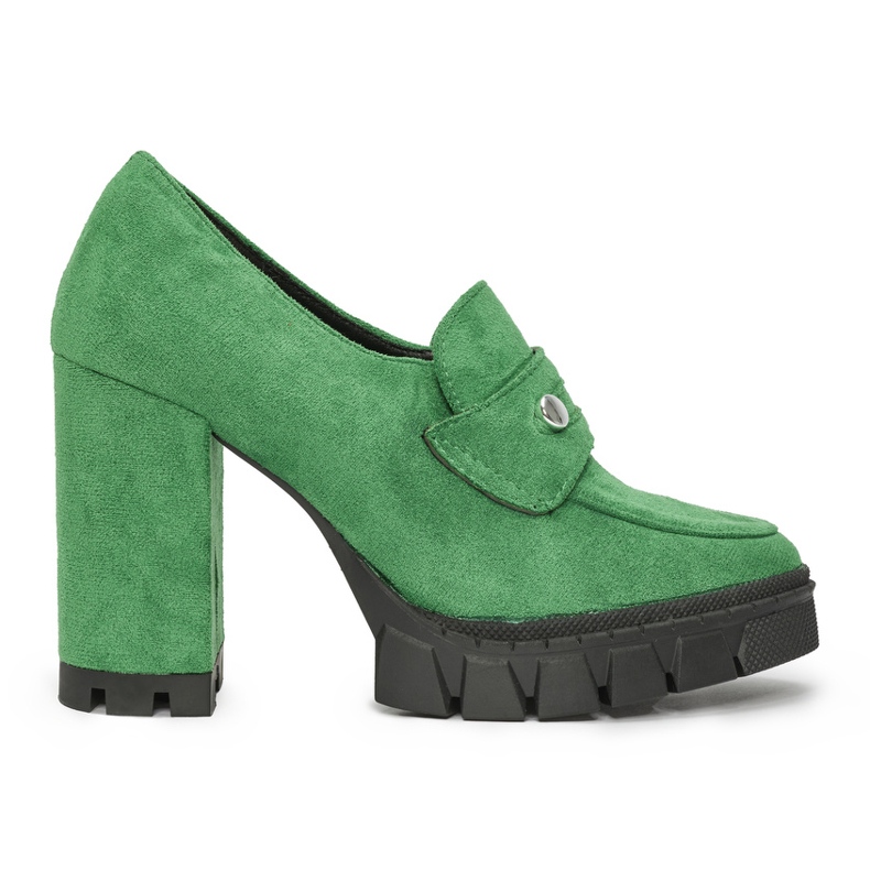 Scarpe col tacco alto da donna verdi verde