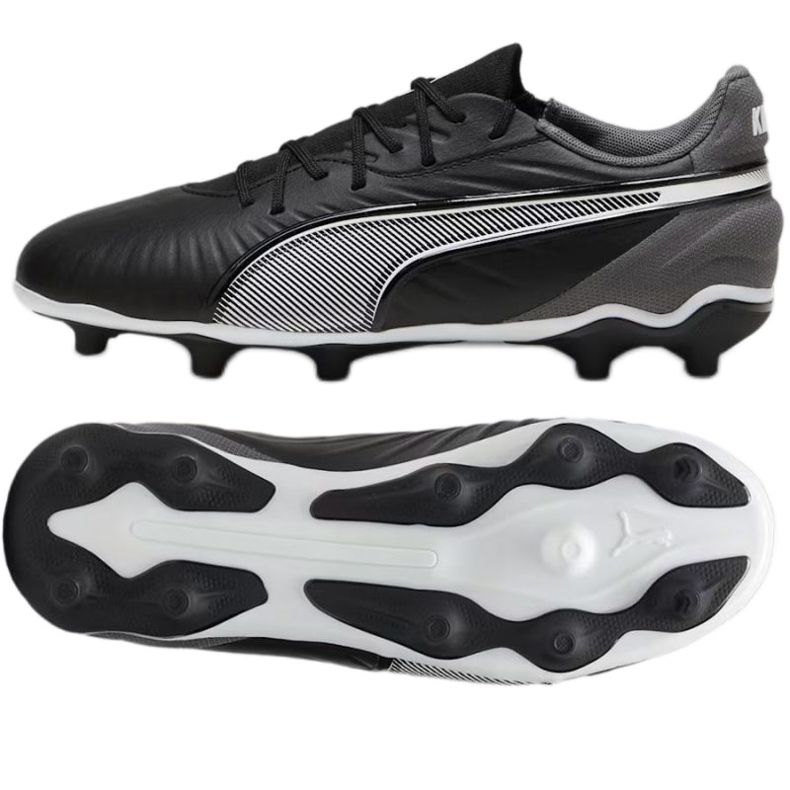 Scarpe da calcio Puma King Match FG/AG 108048-01 nero