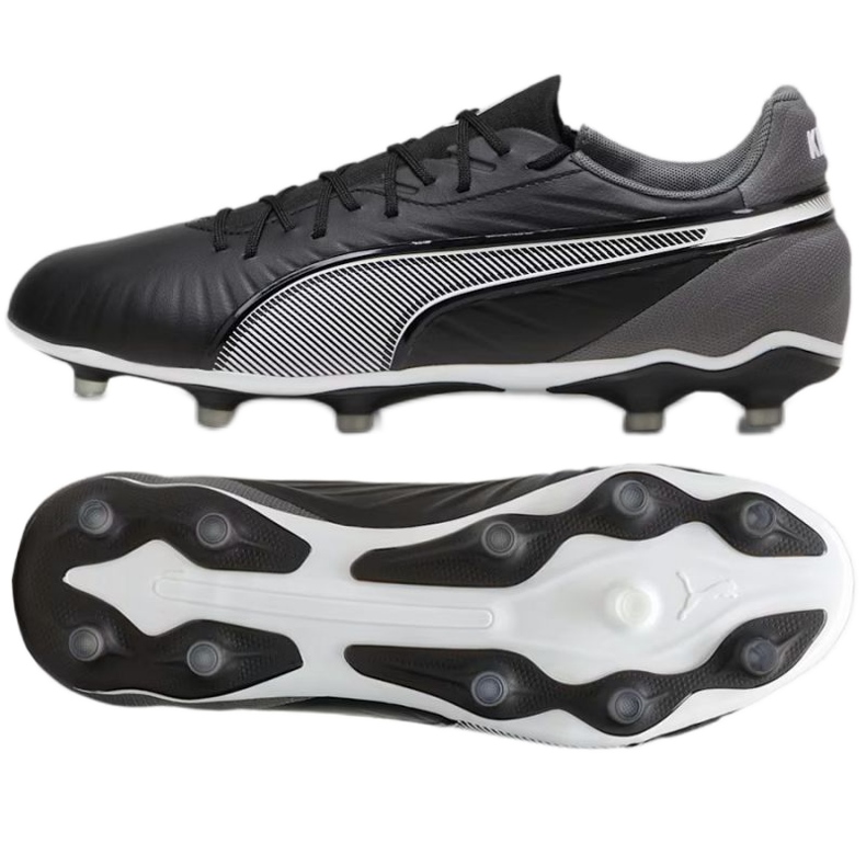 Scarpe da calcio Puma King Match FG/AG 107863-01 nero