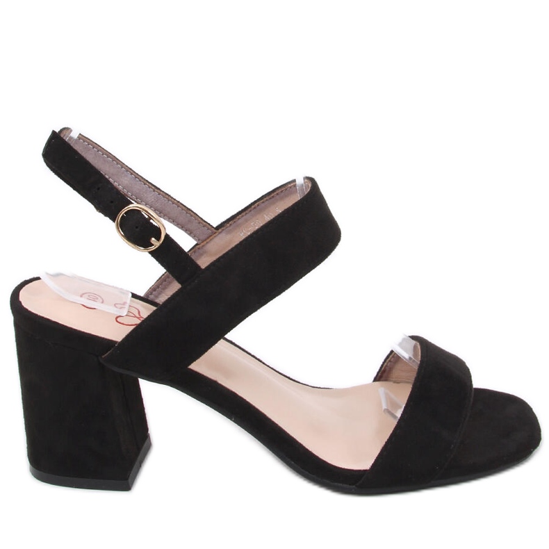 Sandali con tacco Peony Black nero