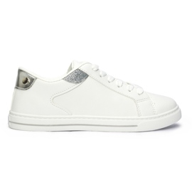 Classiche scarpe sportive da donna bianca