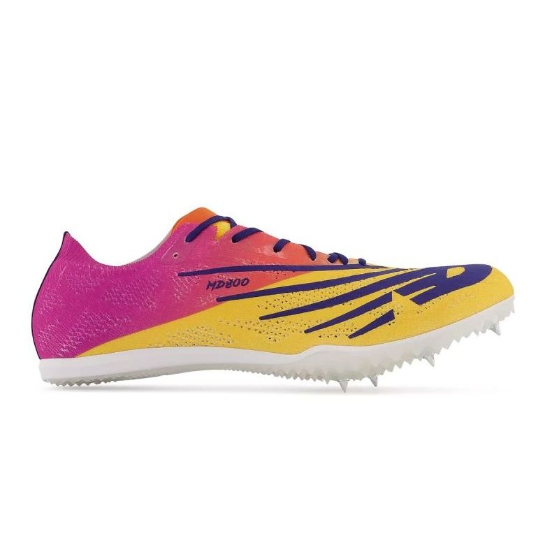 Scarpe da corsa New Balance con punte MMD800E8 giallo