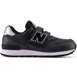 Sneakers New Balance con chiusura in velcro PV574FM nero