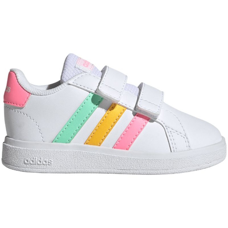 Scarpe Adidas Grand Court Lifestyle Hook and Loop HP8917 bianca