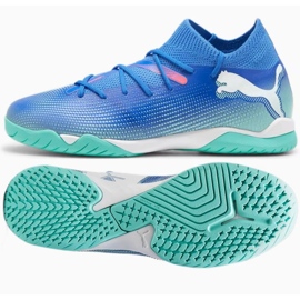 Scarpe Puma Ultra 7 Match TT+ Mid 107948 01 blu
