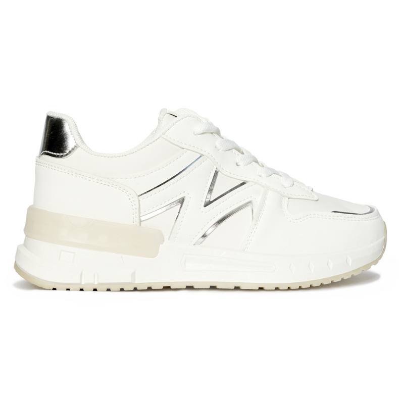 Comode sneakers bianche da donna bianca