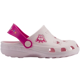 Zoccoli Coqui Little Frog 8701-100-5536A/8701-100-5536 rosa