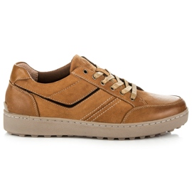 New Age Scarpe sportive in pelle marrone