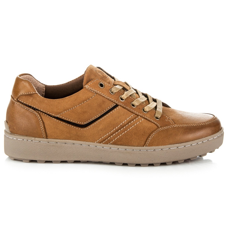 New Age Scarpe sportive in pelle marrone