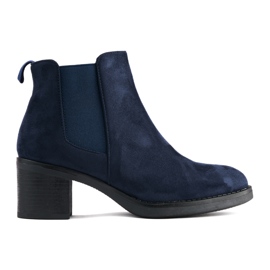 Stivaletti classici blu navy