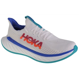 Scarpe Hoka Carbon X 3 1123192-WFM bianca