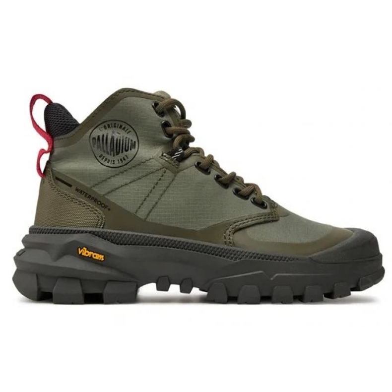 Scarpe Palladium Pallarider Mid Wp+ 79108-309-M verde